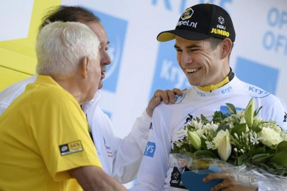 Tour de France - Van Aert is trotse drager van witte trui