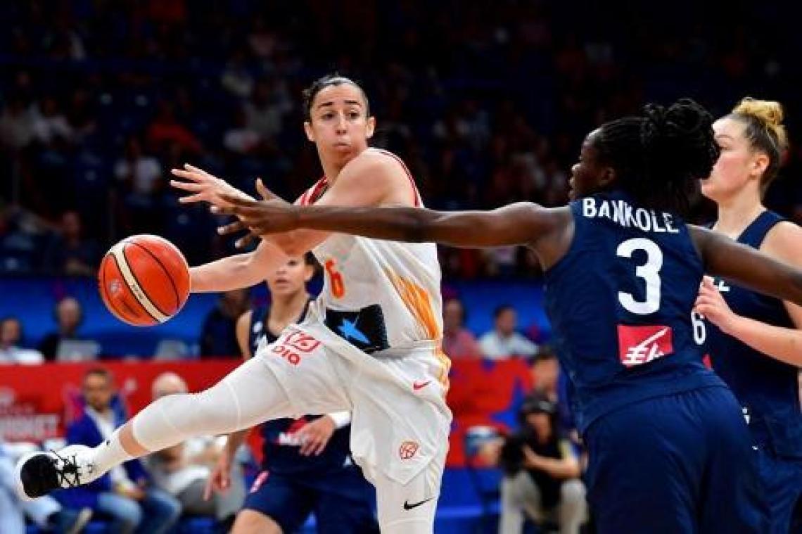 EK basket (v) - Spanje snoept Frankrijk weer het goud af