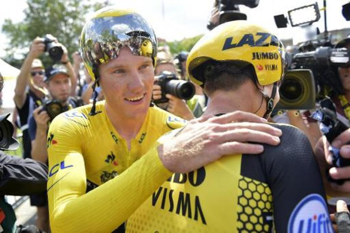 Tour de France - "Winnen als ploeg is nog mooier", zegt gele trui Mike Teunissen
