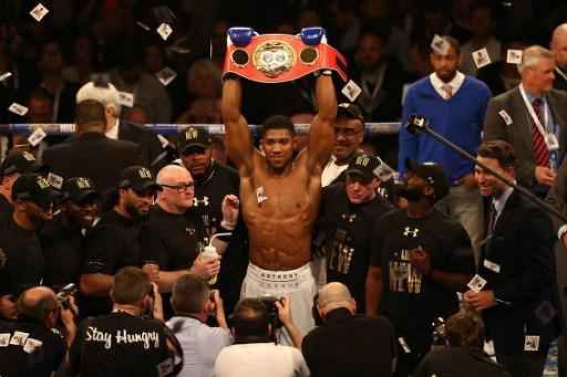 Anthony Joshua verovert IBF-titel bij de zwaargewichten