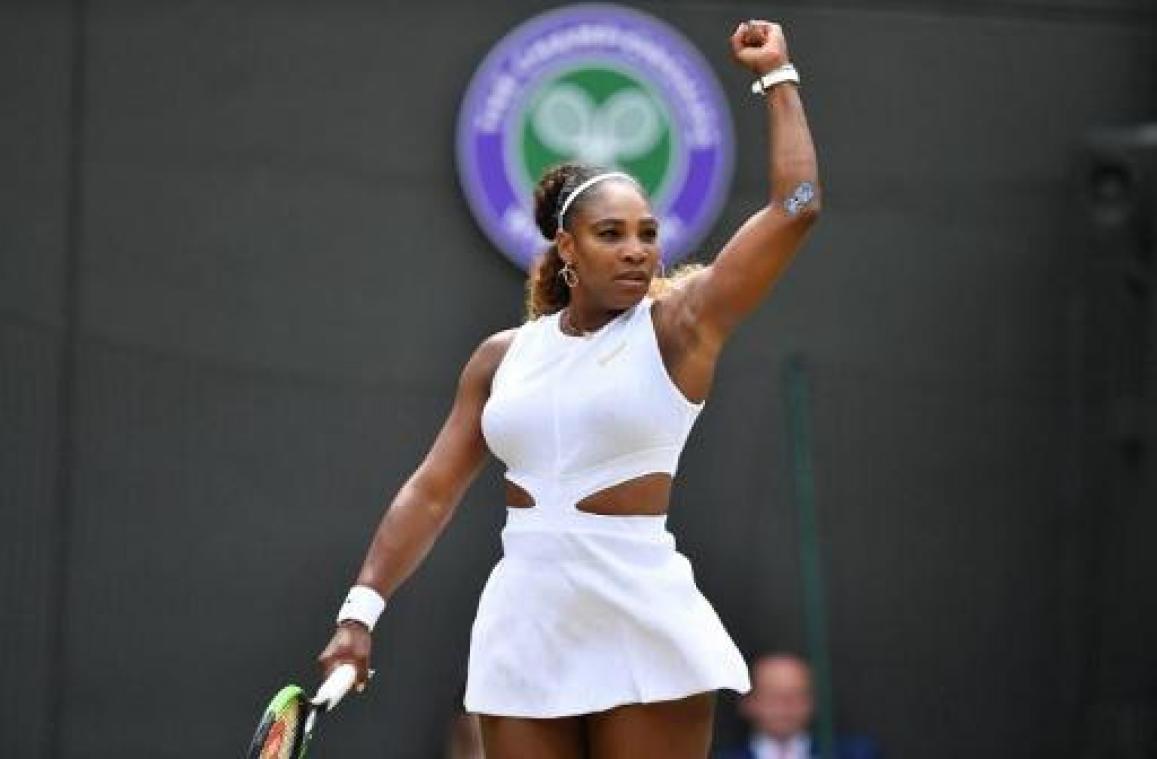Serena Williams blijft in de running voor achtste titel
