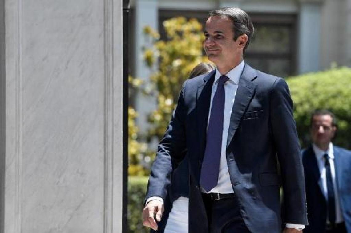 Kyriakos Mitsotakis stelt regering voor