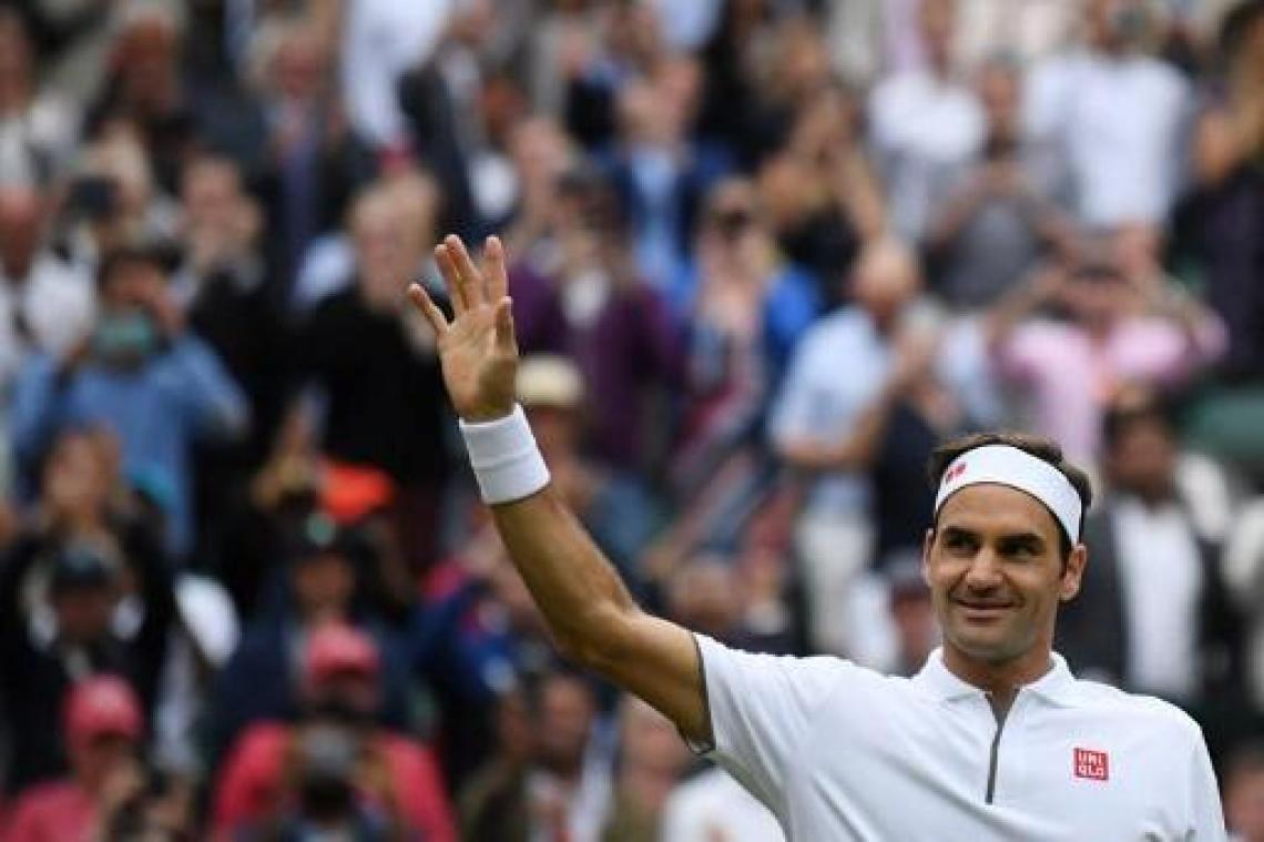 Federer voorbij kansloze Berrettini naar kwartfinale tegen Nishikori