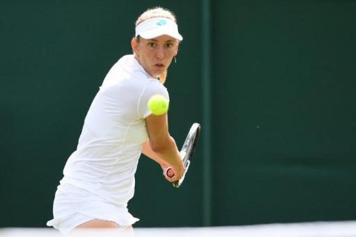 Elise Mertens staat in kwartfinales van dubbelspel op Wimbledon
