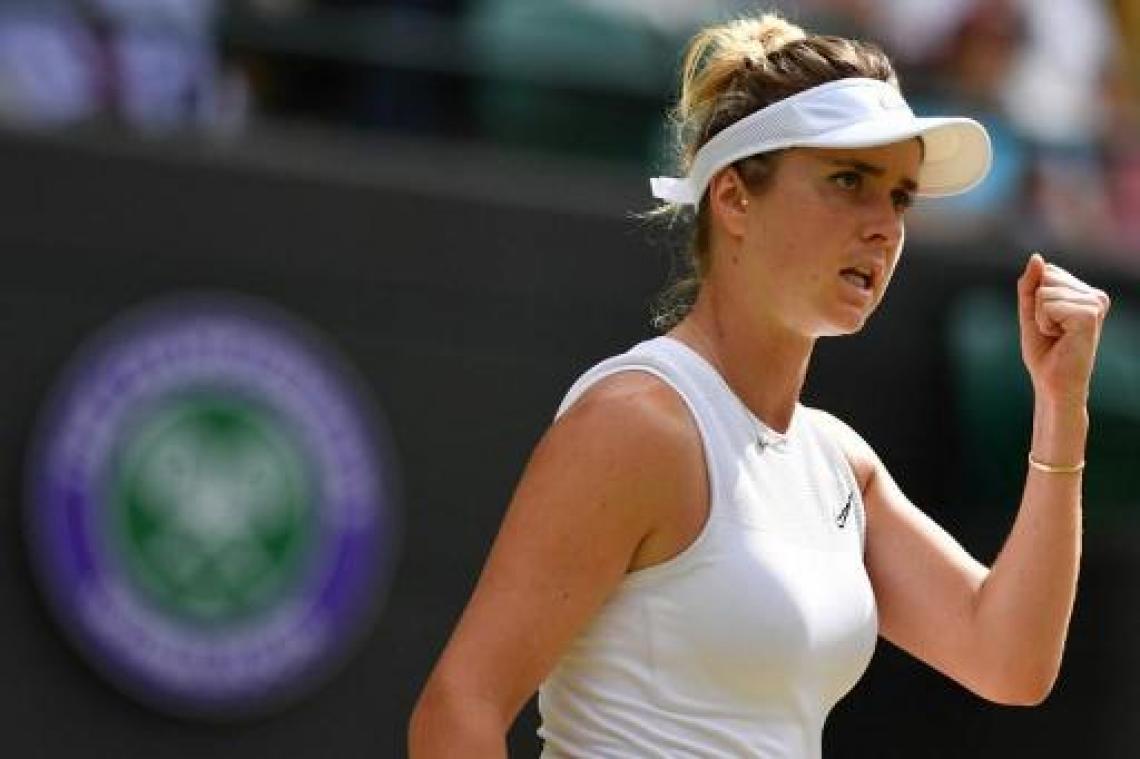 Svitolina haalt voor het eerst de laatste vier op Wimbledon