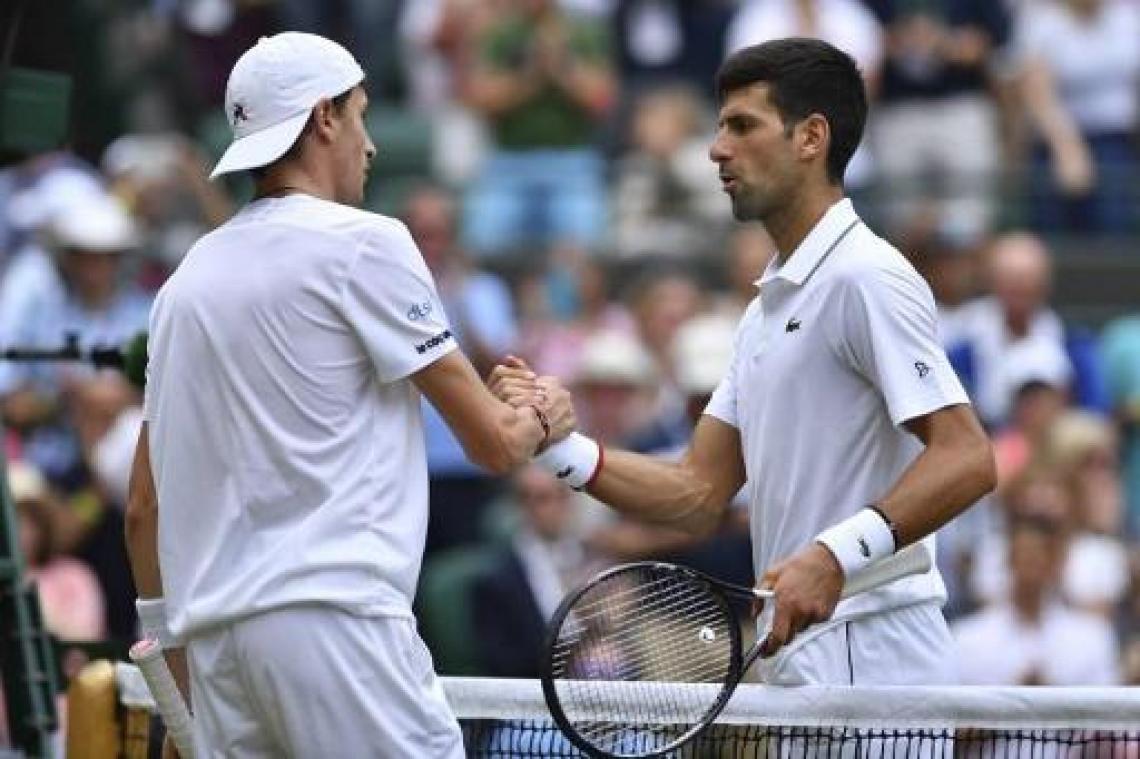 Wimbledon - Djokovic is op zijn hoede voor snelheid van Goffin