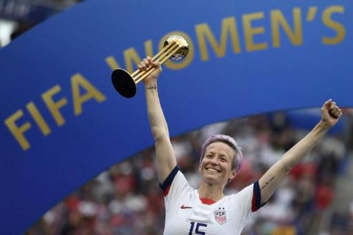 Team USA zal uitnodiging van Witte Huis weigeren, verzekert sterspeelster Rapinoe