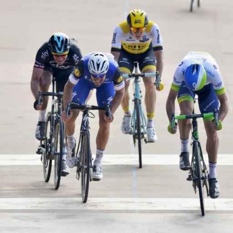 Mathew Hayman houdt Tom Boonen van 5e eindzege in Parijs-Roubaix