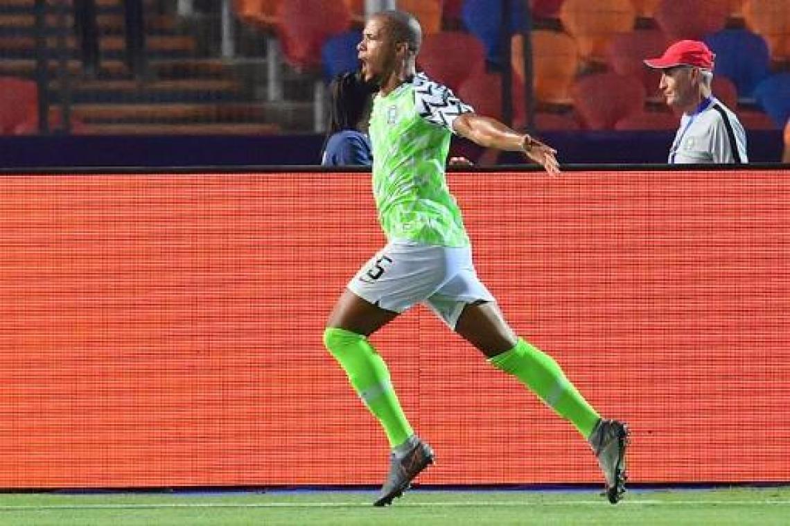 Africa Cup 2019 - Troost-Ekong (ex-Gent) helpt Nigeria in extremis aan ticket voor de halve finales
