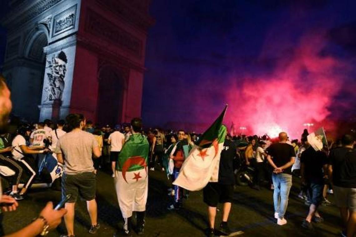Africa Cup 2019 - Winkel rond Champs-Elysées geplunderd bij bijeenkomst na overwinning van Algerije
