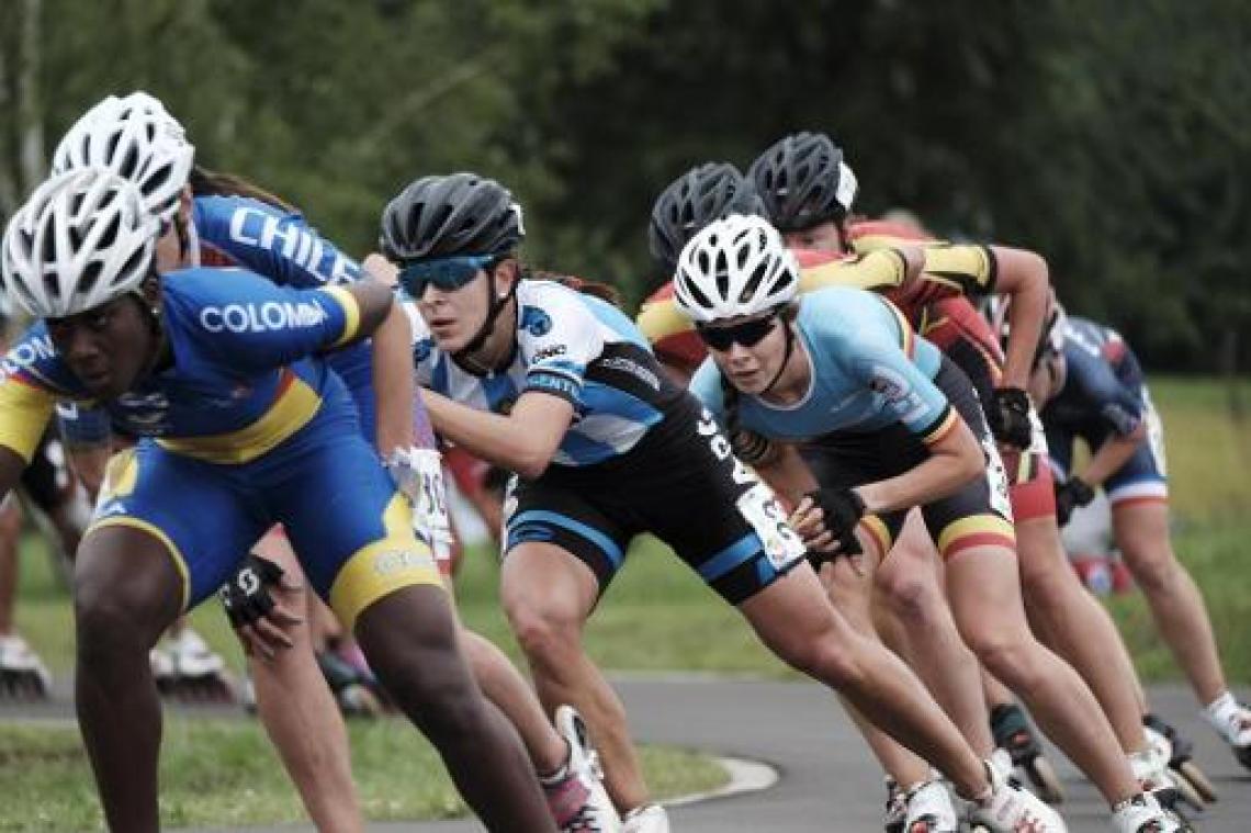 WK skeeleren - Twee keer brons voor Belgische skeeleraars op de weg