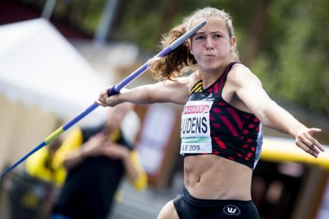 Hanne Maudens verovert brons op zevenkamp