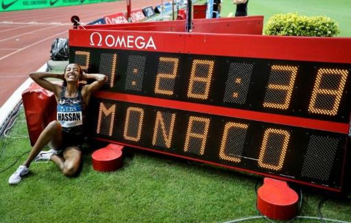 Diamond League Monaco - Nederlandse Sifan Hassan loopt wereldrecord op Engelse mijl