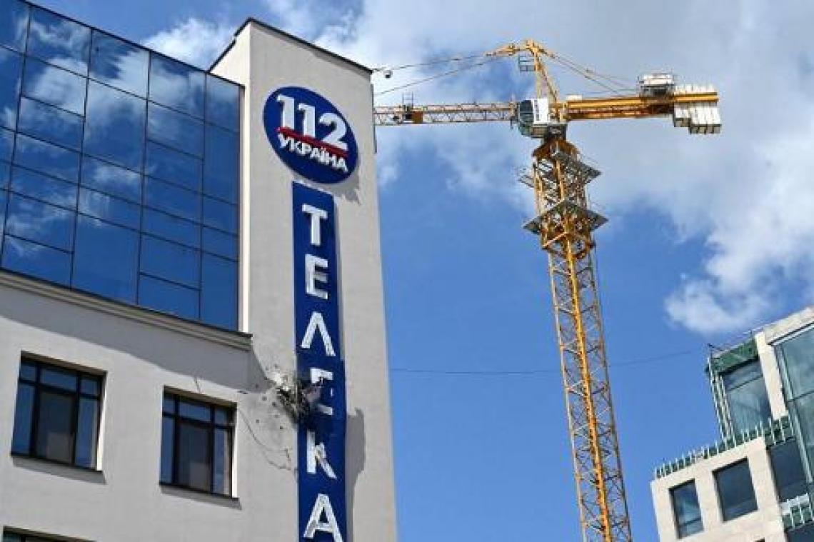 Oekraïense televisiezender beschoten met granaatwerper wegens "Russische propaganda"