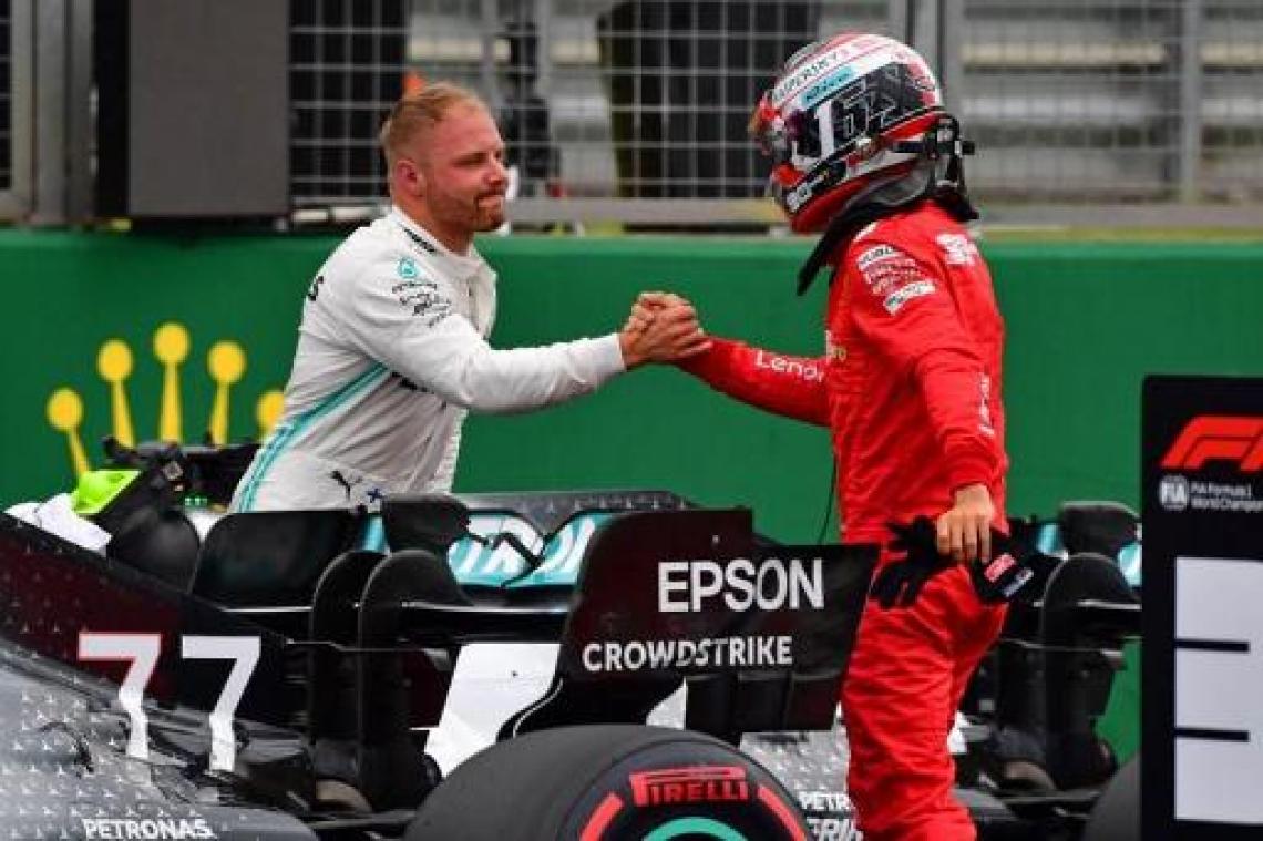 Valtteri Bottas verovert pole F1 voor GP van Groot-Brittannië