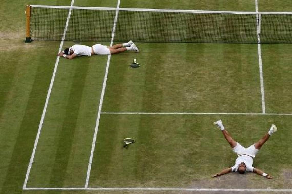 Wimbledon - Colombianen Cabal en Farah winnen dubbelspel na uitputtingsslag, vrouwendubbel uitgesteld