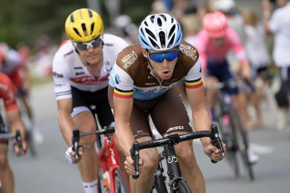 Tour de France - Oliver Naesen wordt vierde: "Plannetje werkte niet"