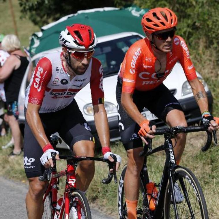 Tour de France - De Marchi houdt verschillende breuken over aan valpartij
