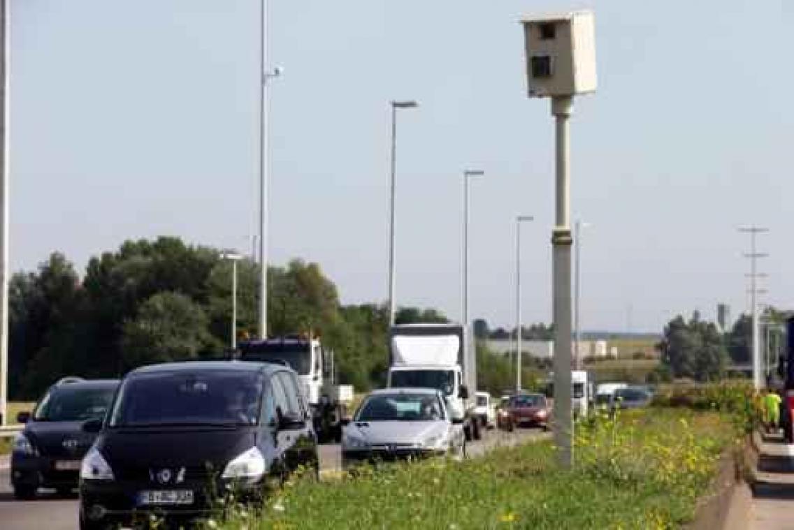 Twee derde flitspalen is niet in gebruik