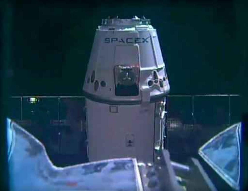 Succesvol teruggekeerde rakettrap van Falcon-9 vliegt mogelijk in juni opnieuw