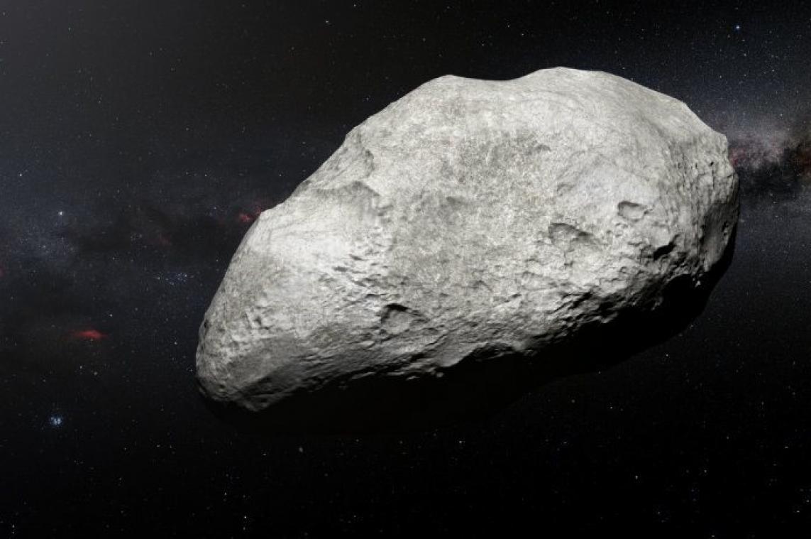 Grote planetoïde ontwijkt aarde, voorlopig toch