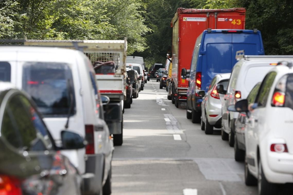 Belgische files dalen voor het eerst sinds 2015