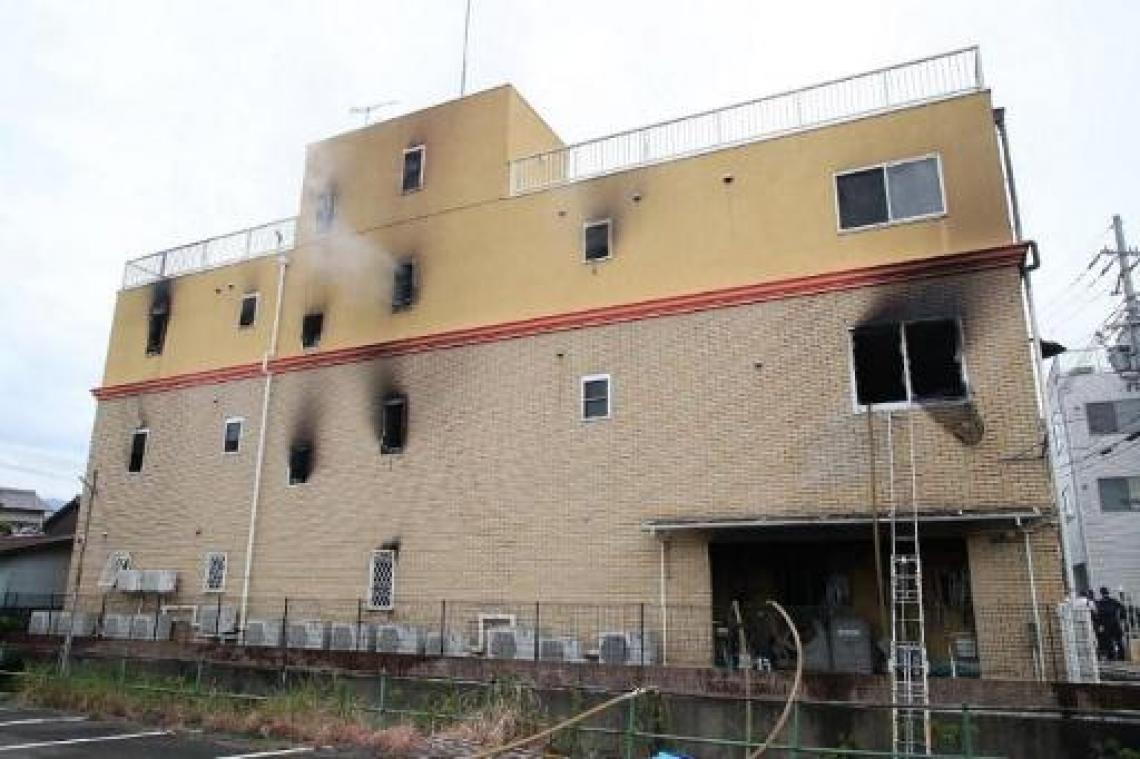 Brand Japanse animatiestudio: 12 mensen "zonder teken van leven" teruggevonden