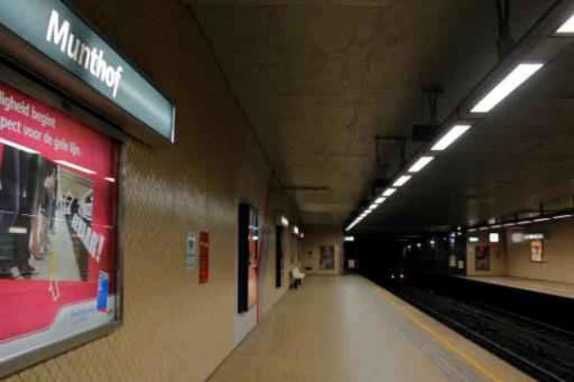 Heropening van twaalf Brusselse (pre)metrostations vlot verlopen