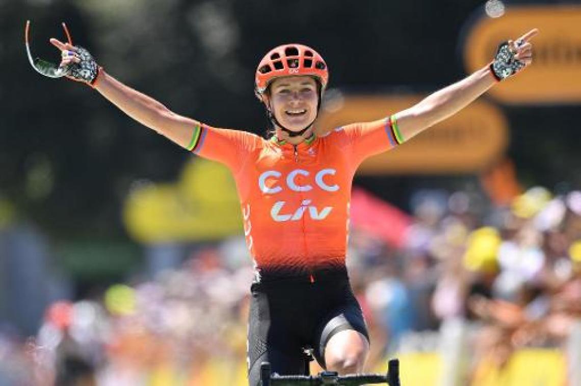 Marianne Vos blijft zeges opstapelen: "Dit is eentje die kan tellen"
