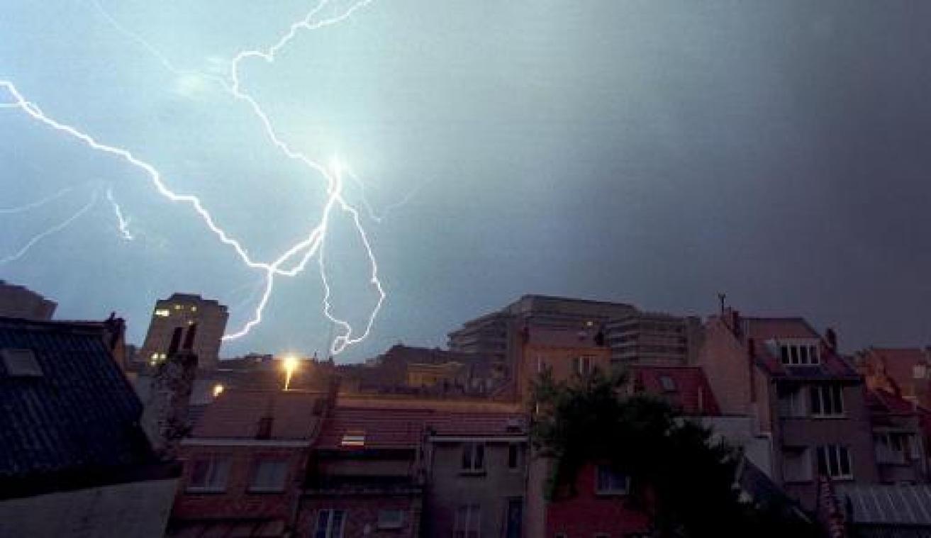 KMI waarschuwt voor onweer zaterdag