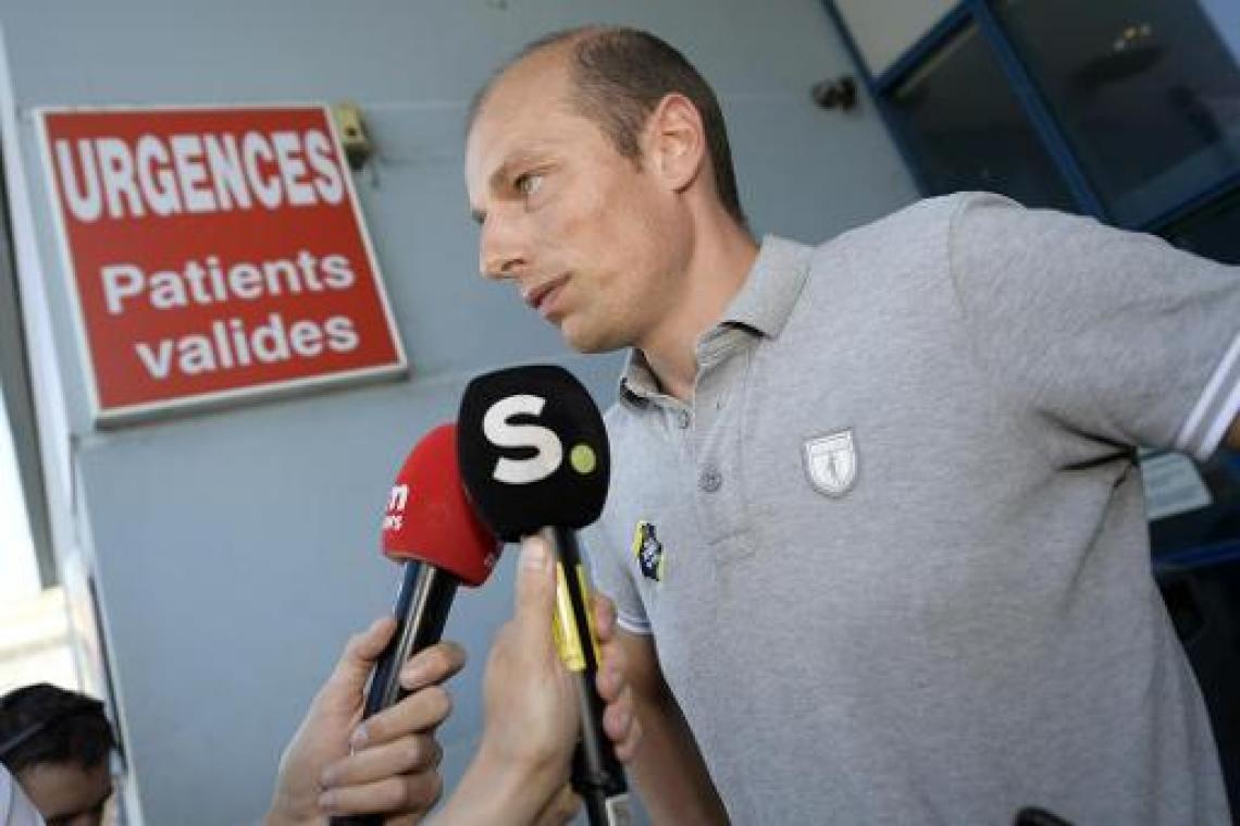 Tour de France - Wout van Aert moet nog enkele dagen in ziekenhuis blijven