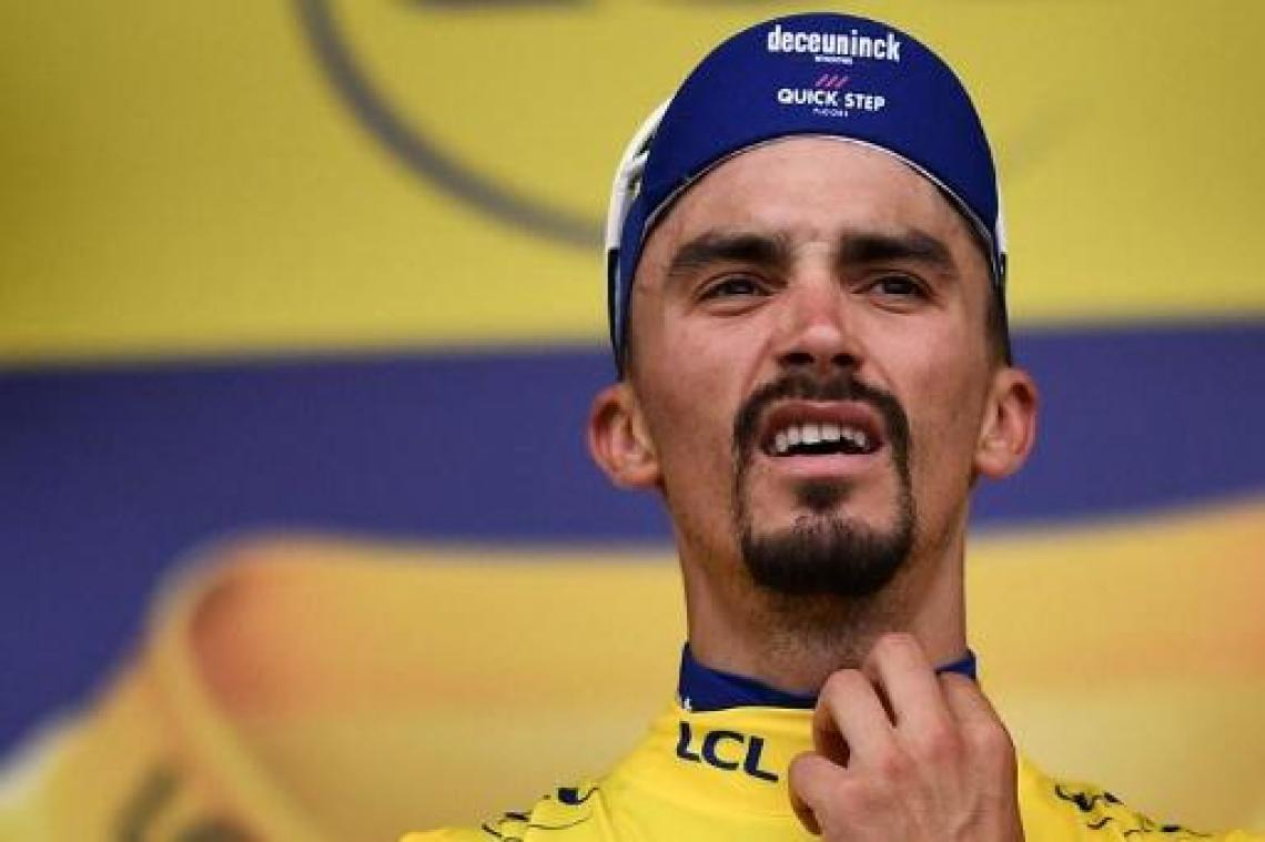 Julian Alaphilippe plooit, maar breekt nog niet