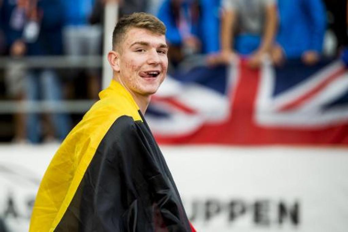 EK atletiek voor junioren - Thomas Carmoy: "Deze overwinning geeft veel voldoening"