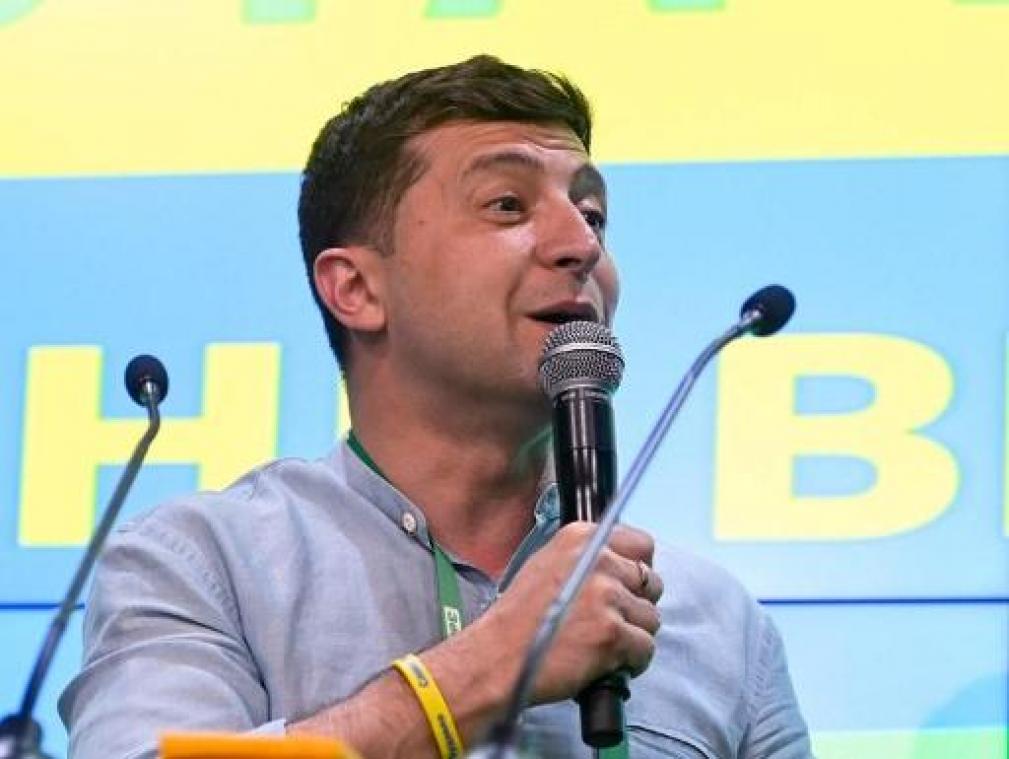 Absolute meerderheid voor partij van president Zelensky