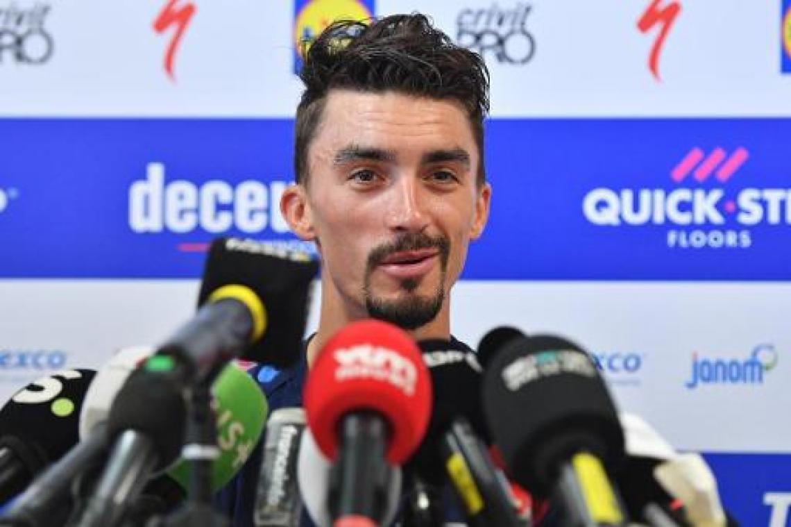 Alaphilippe: "Alpen worden loodzwaar"