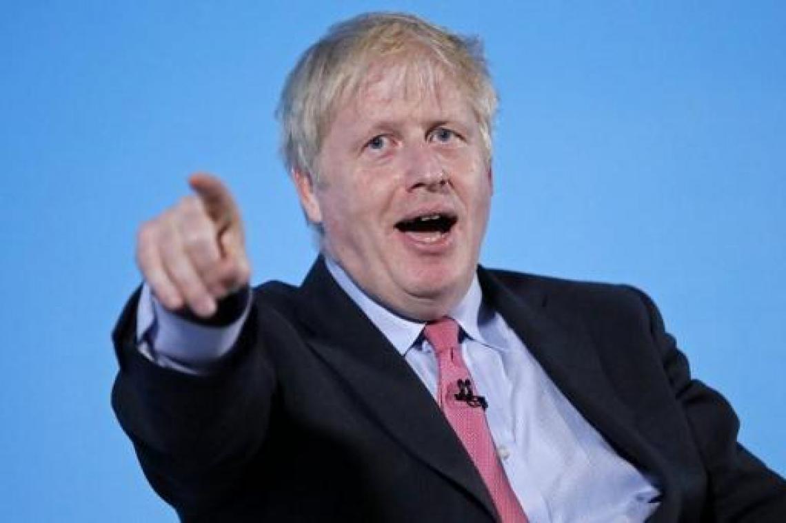 Boris Johnson naar Downing Street 10