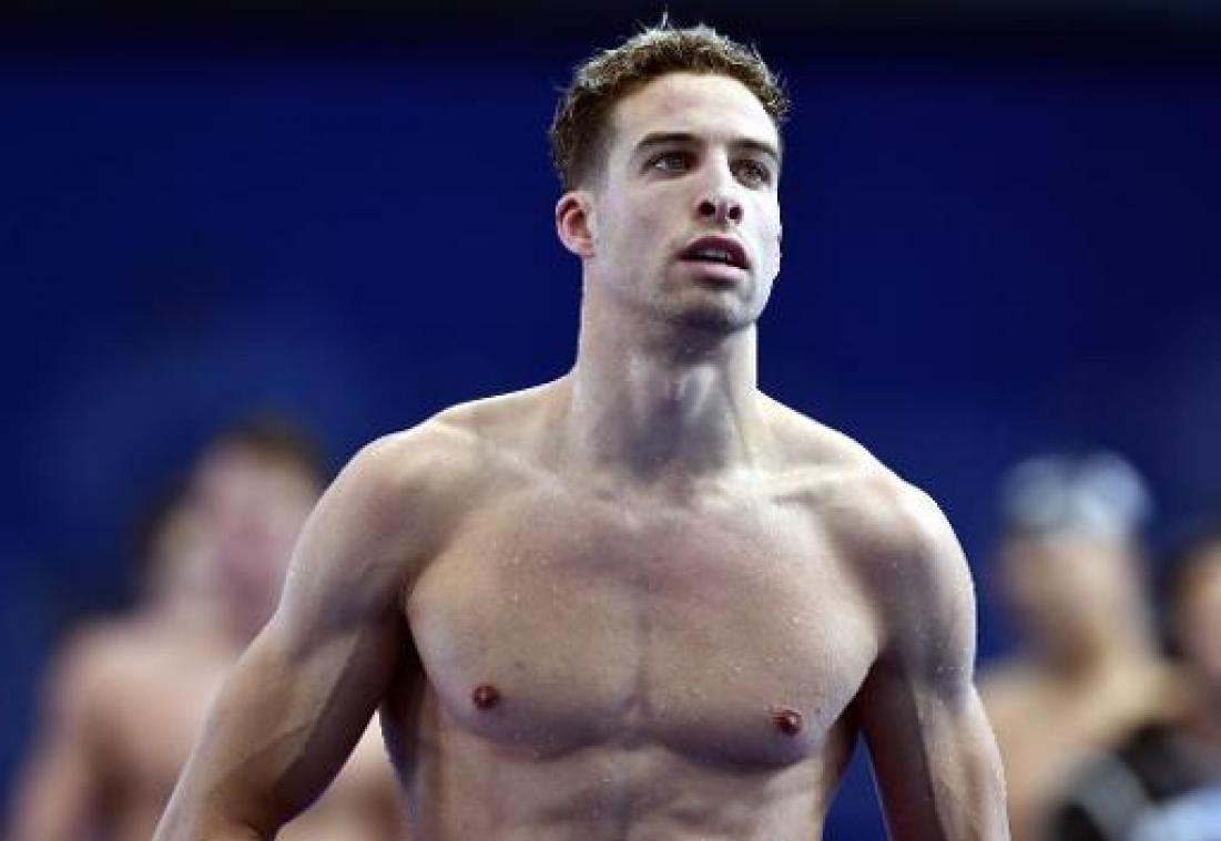 WK zwemmen - Pieter Timmers nipt naar halve finales 100m vrij