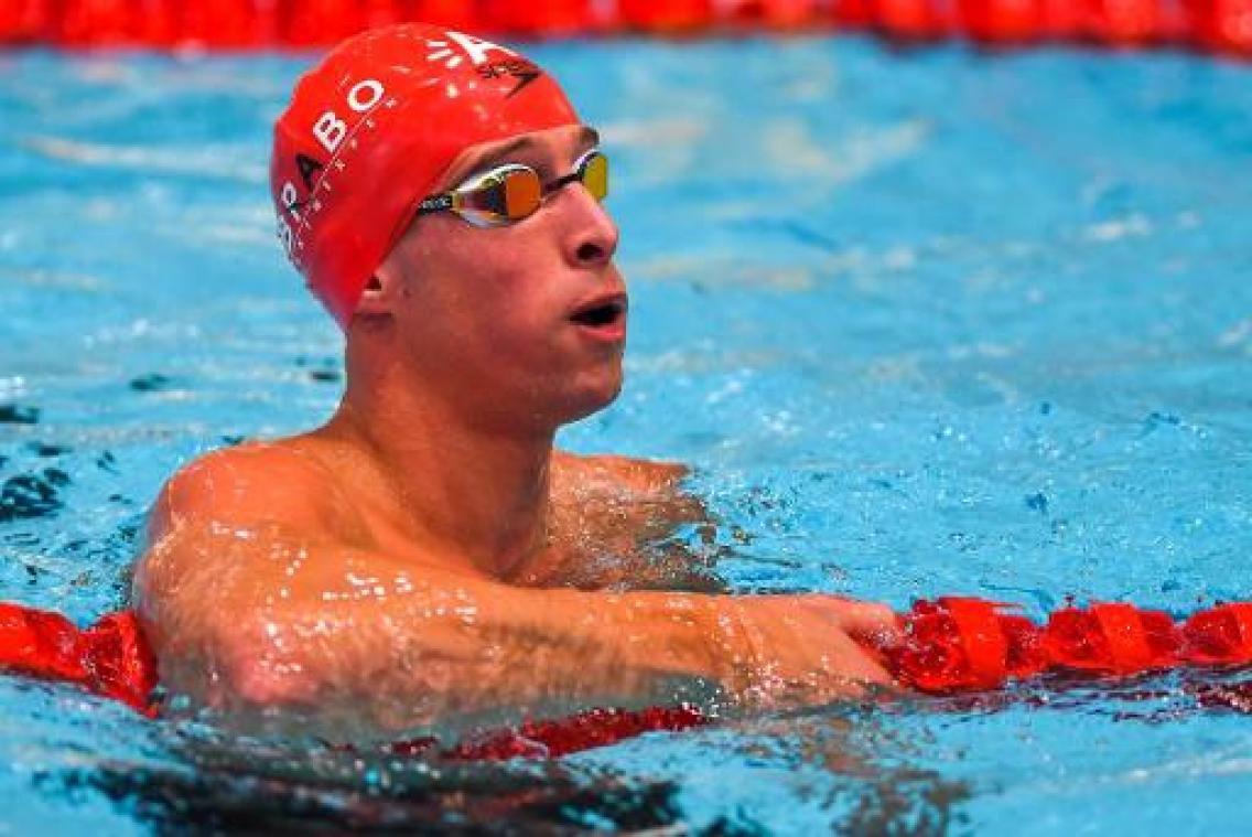 Halve finale is eindstation voor Pieter Timmers op 100m vrije slag