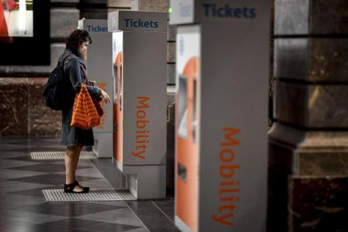 Ticketautomaten NMBS werken niet