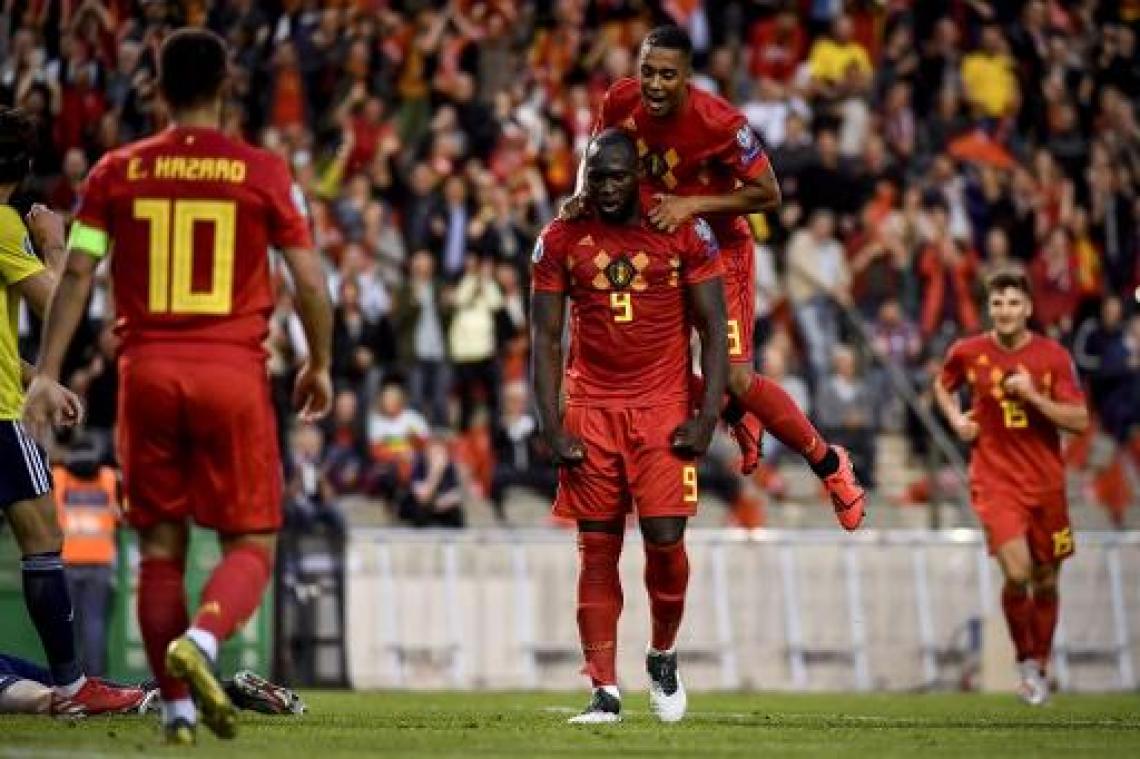 Eerste plaats op FIFA-ranking blijft in handen van België, Brazilië stijgt naar 2