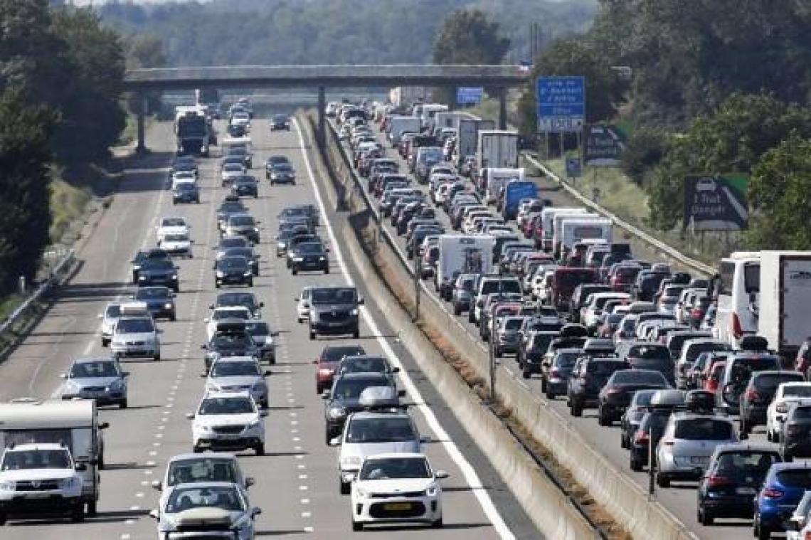 Nu al druk verkeer in Frankrijk, Zuid-Duitsland en in Zwitserland