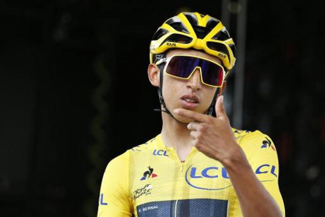 Tour de France - Egan Bernal is de jongste naoorlogse Tourwinnaar