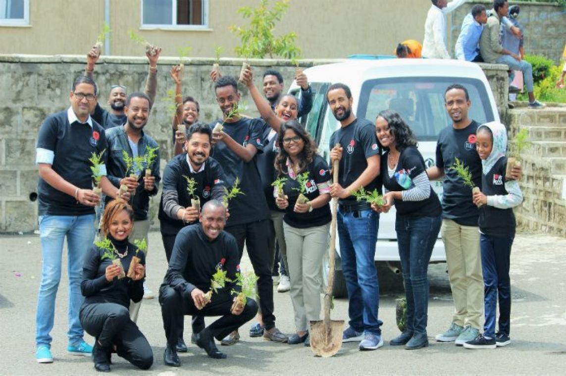 Ethiopiërs breken record van grootste aantal geplante bomen op een dag