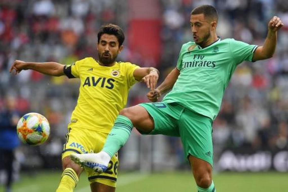 Real Madrid en Hazard boeken eerste oefenzege van het seizoen