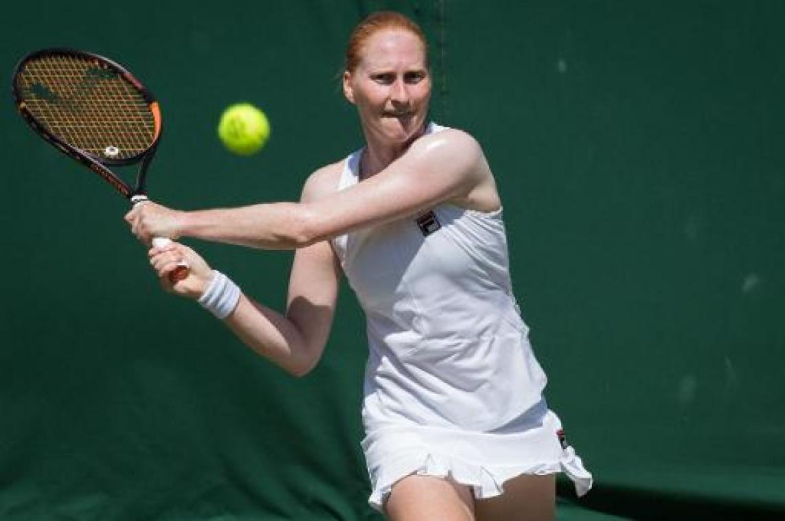 WTA Karlsruhe - Alison Van Uytvanck zit bij laatste acht