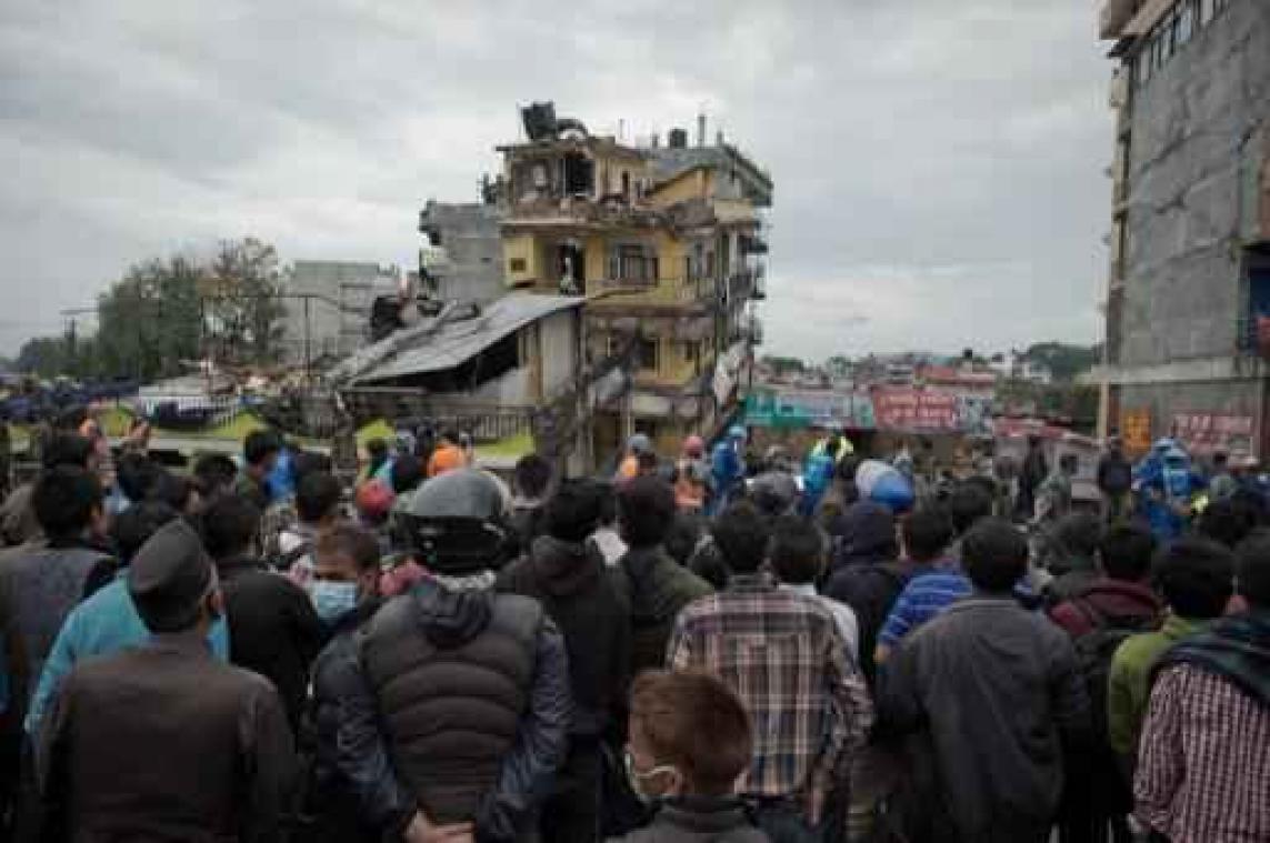 Nepal verdeelt eerste geld voor de wederopbopuw na aardbeving