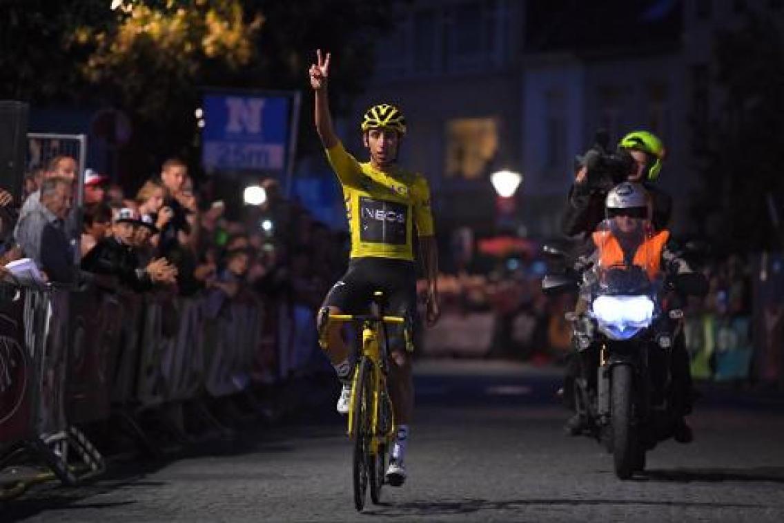 Egan Bernal wint na-Tourcriterium in Herentals