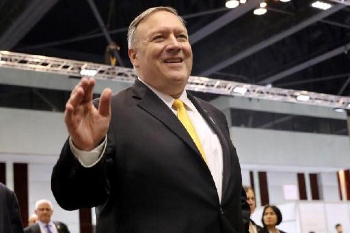Pompeo bevestigt Amerikaanse uitstap