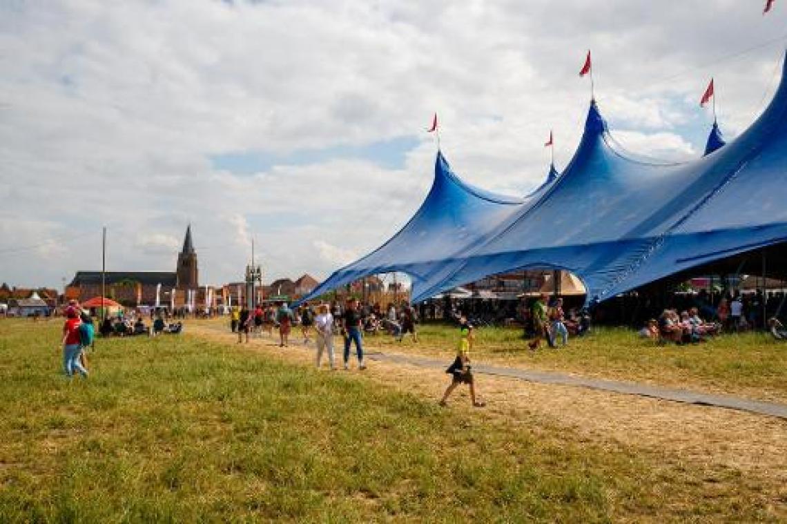14.500 festivalgangers op eerste dag Dranouter
