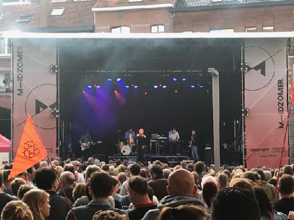 Vrouwen boven op tweede festivaldag van Leuvens festival M-IDZOMER